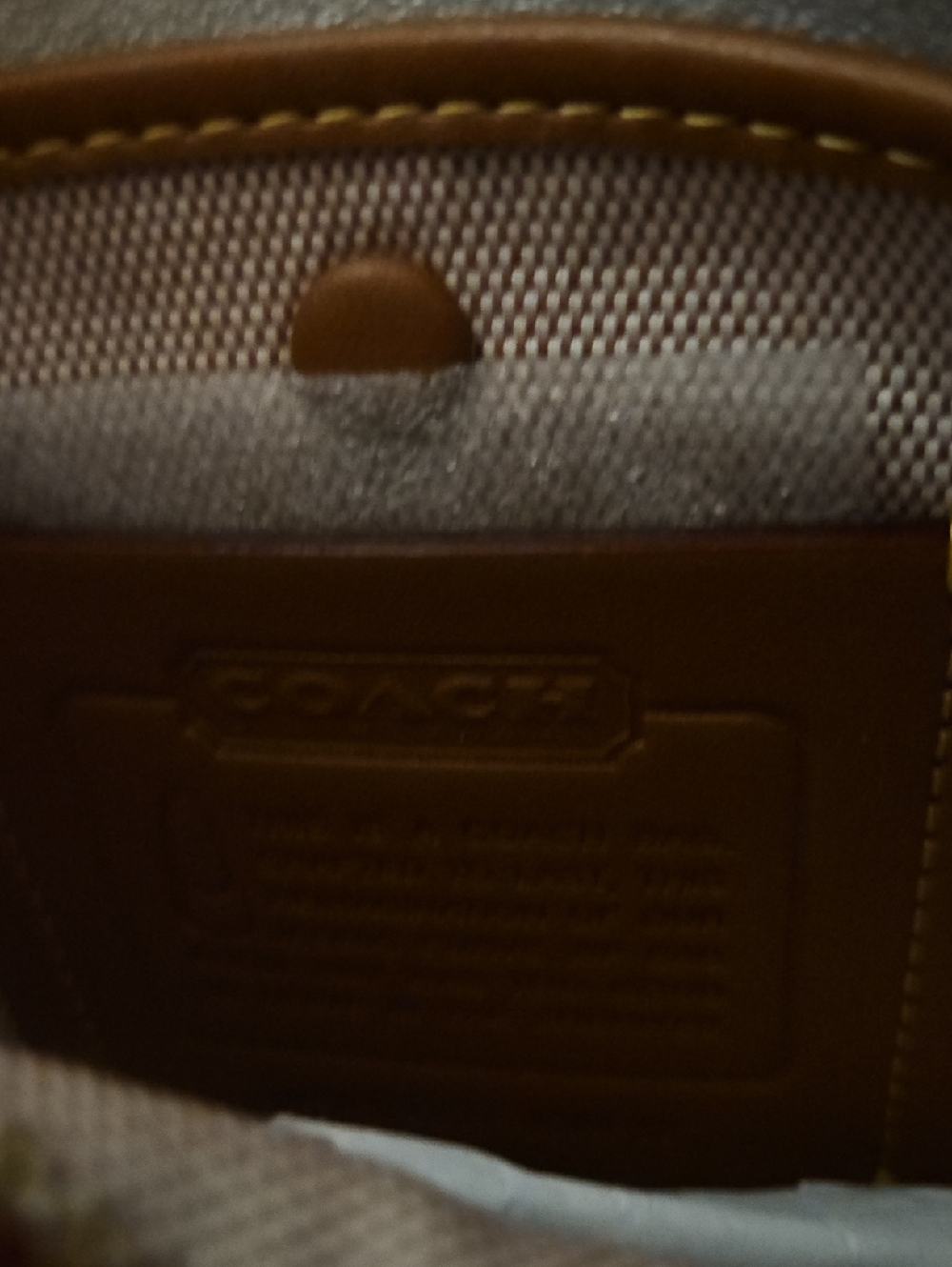 Coach Curve Zip Bag Limited Re-Edition 1997 - Picture 9 of 10